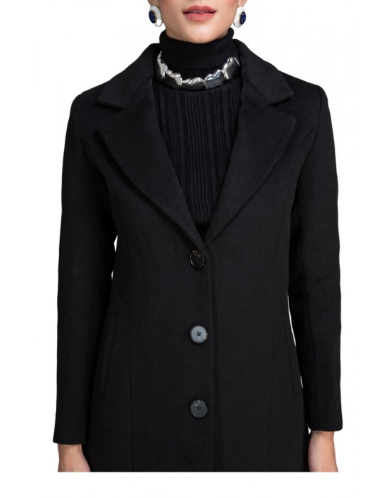 Women Coat Black